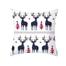 Fundas de Cojín Navideñas 45 cm – Set de 4
