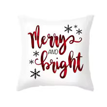 Fundas de Cojín Navideñas 45 cm – Set de 4